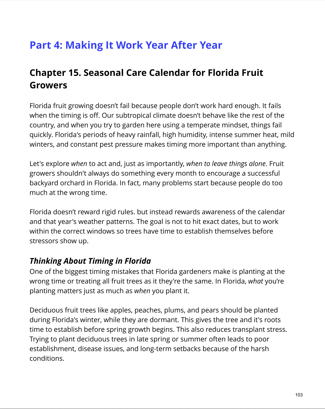 The Florida Fruit Garden - eBook