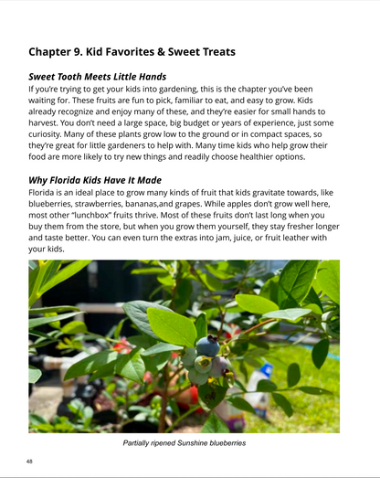 The Florida Fruit Garden - eBook